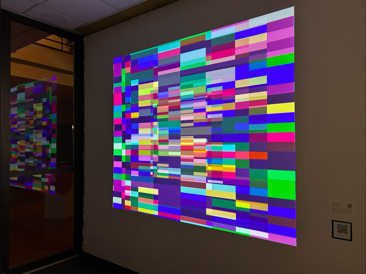 Public Chromesthesia in gallery