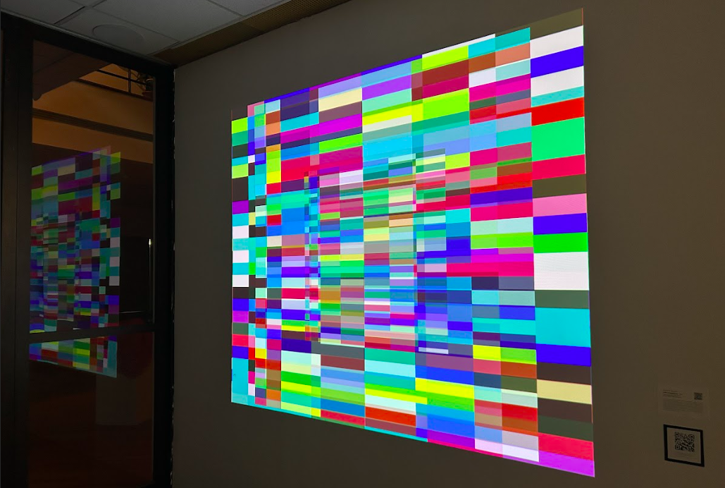 Public Chromesthesia in gallery