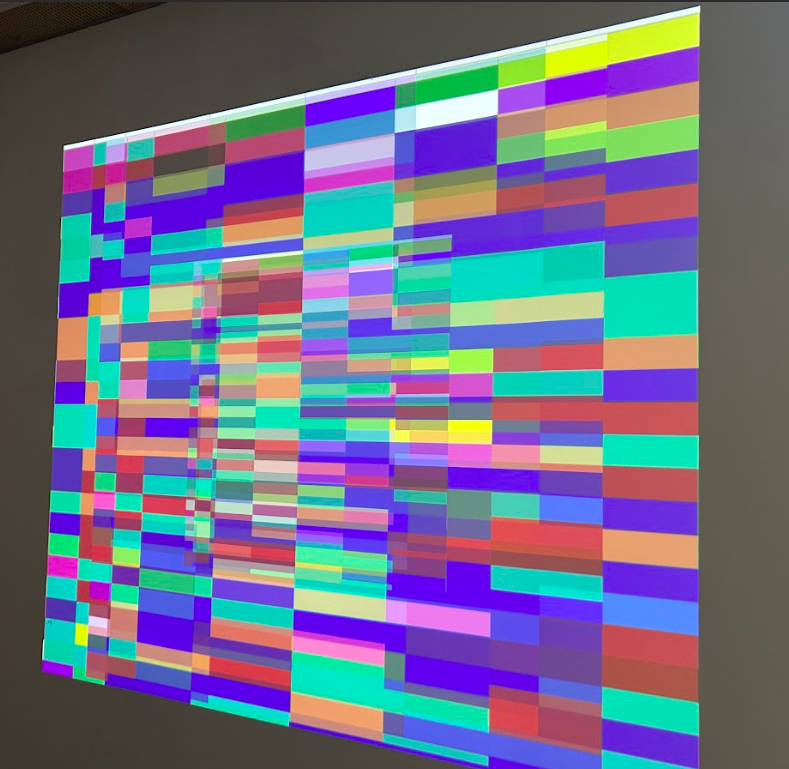 Public Chromesthesia in gallery