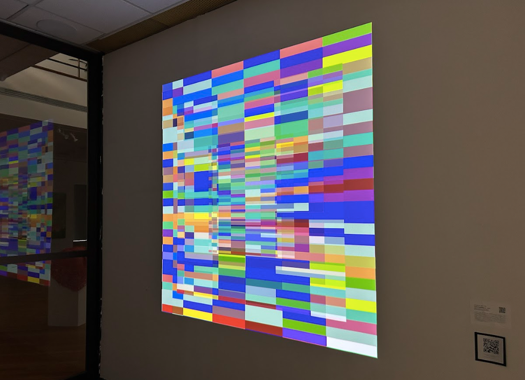 Public Chromesthesia in gallery